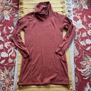 KÜHL LEA Dress turtle neck pockets rust Autumn Sienna outdoor women’s large